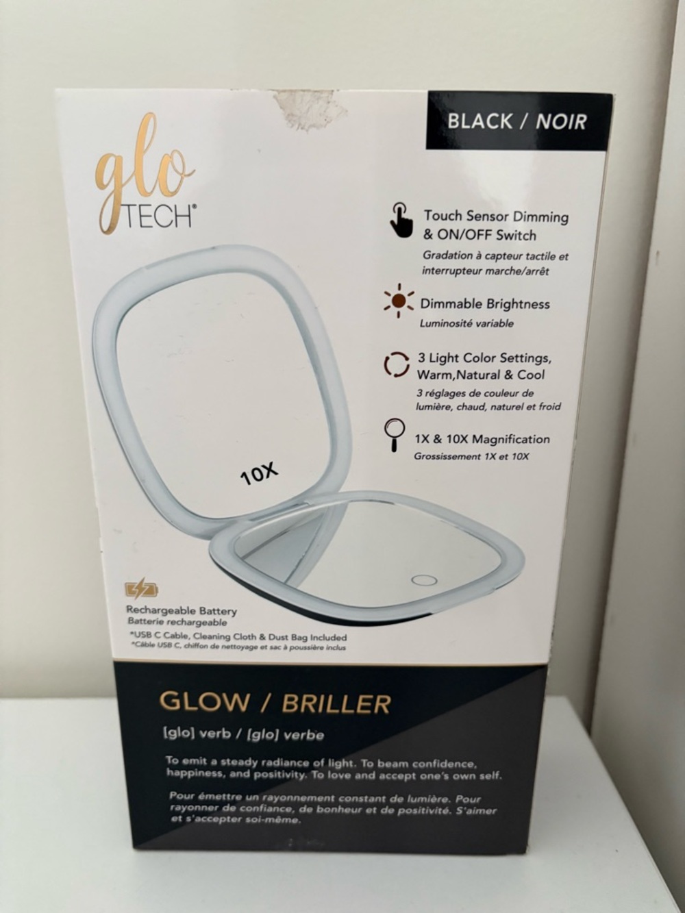 NWT Led compact mirror